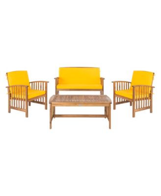 Safavieh - Rocklin 4Pc Outdoor Seating Set