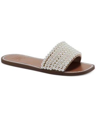 INC International Concepts - Pelle Flat Slide Sandals