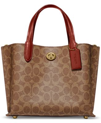 COACH - Coach Signature Willow Tote 24
