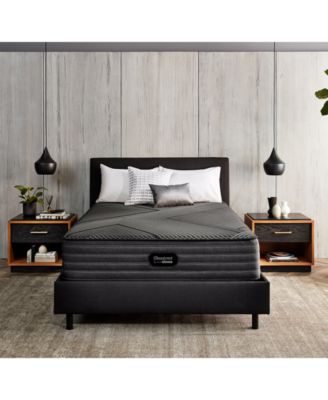 Beautyrest - Black&reg; Hybrid LX-Class 13.5" Firm Mattress Set- Twin XL