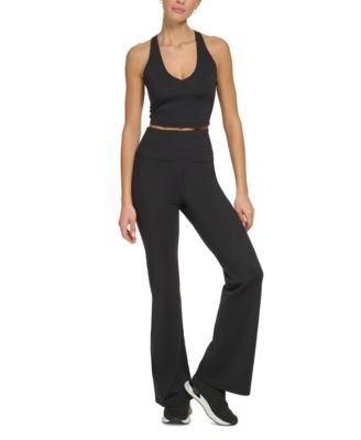 DKNY - Women's Performance Balance High-Rise Flared Pants