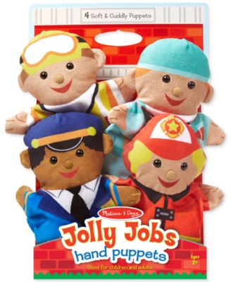 Melissa and Doug - Kids' Jolly Jobs Hand Puppets Set