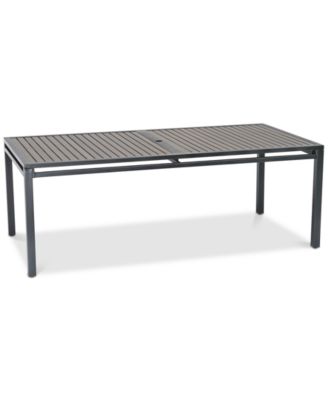 Agio - Aluminum 84" x 42" Outdoor Dining Table