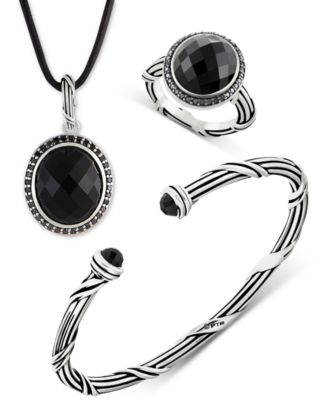 Peter Thomas Roth - Onyx Jewelry Collection in Sterling Silver