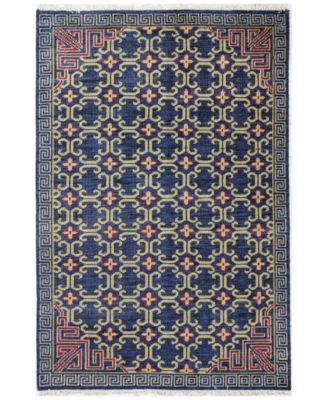 BB Rugs - Carah CRH-106 Navy 5' x 7'6" Area Rug