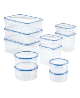Lock n Lock - Easy Essentials Rectangular 22-Pc. Food Storage Container Set