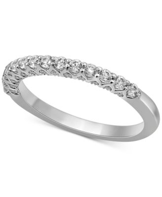 Macy's - Diamond Band (1/2 ct. t.w.) in 14k White Gold