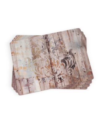Pimpernel - Frozen in Time Placemats, Set of 4