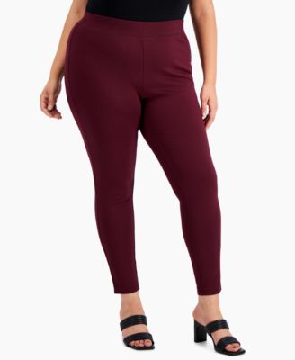 INC International Concepts - Plus Size Skinny Pull-On Pants