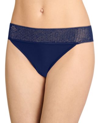 Jockey - Women's Soft Touch Lace Thong Underwear