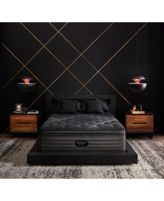 Beautyrest - Black&reg; K-Class 15.75" Firm Pillow Top Mattress Set- King