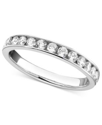 Macy's - Diamond Band Ring in 14k Gold or White Gold (1/2 ct. t.w.)