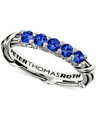 Peter Thomas Roth - Blue Sapphire Ring (3/4 ct. t.w.) in Sterling Silver