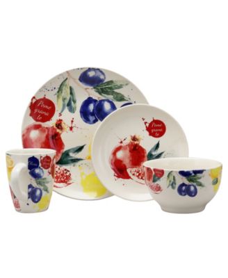 Elama - Tuscan Amore 16-Piece Dinnerware Set