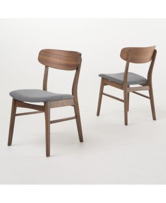 Noble House - Emmeline Dining Chair, Quick Ship (Set of 2)