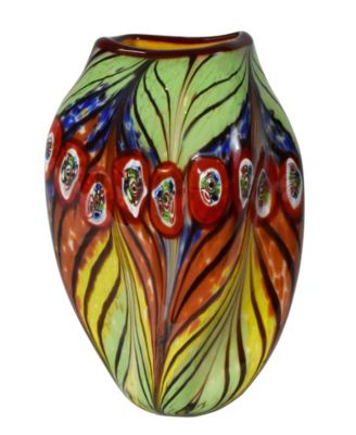 Dale Tiffany - Peacock Feather Vase
