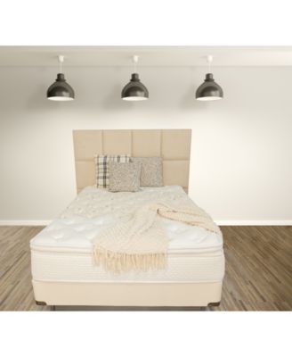 Paramount - Oasis 13" Plush Pillow Top Mattress Set- Full