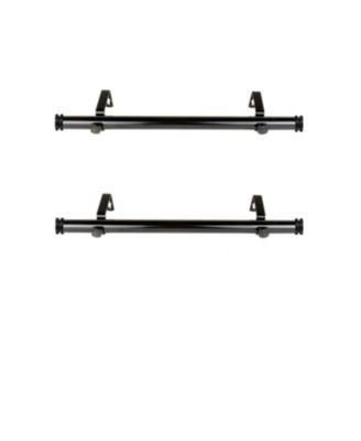 Rod Desyne - Bun 1" Side Curtain Rod 12-20 inch (Set of 2)