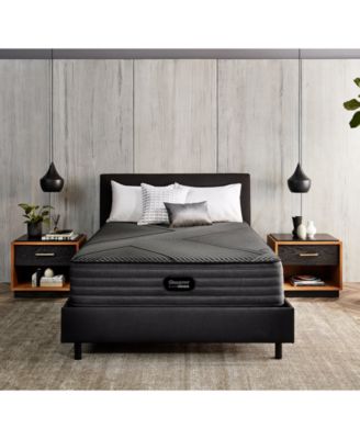 Beautyrest - Black&reg; Hybrid LX-Class 13.5" Plush Mattress Set- Twin XL