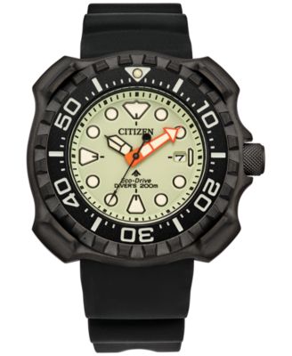 Citizen - Men's Promaster Black Strap Watch 46mm
