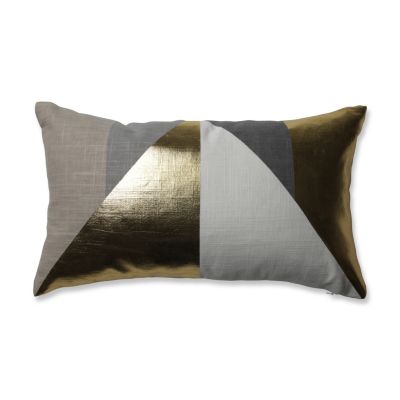 Pillow Perfect - Avalon Gold Rectangular Throw Pillow