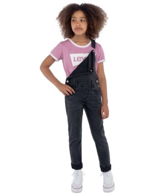 Levi's - Big Girls Girlfriend Denim Overalls
