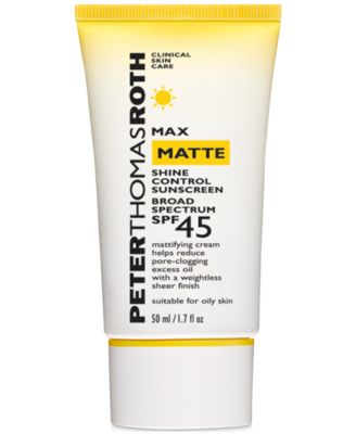 Peter Thomas Roth - Max Matte Shine Control Sunscreen SPF 45, 1.7-oz.
