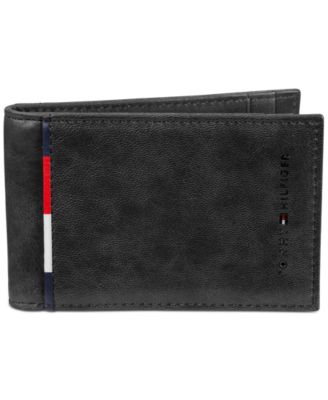 Tommy Hilfiger - Men's RFID Front Pocket Wallet with Removable Money Clip