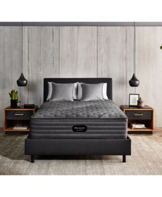 Beautyrest - Black&reg; L-Class 13.75" Firm Mattress Set- Twin XL