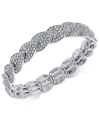 INC International Concepts - Pav&eacute; Stretch Bracelet