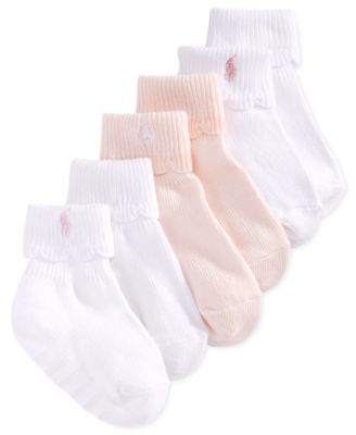 Polo Ralph Lauren - Baby Socks, Baby Girls Socks Three Pack