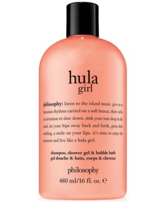 philosophy - Hula Girl Shampoo, Shower Gel & Bubble Bath, 16-oz.