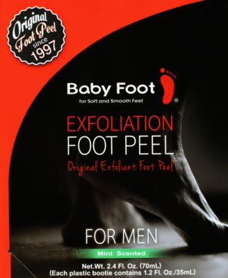Baby Foot - Exfoliation Foot Peel For Men - Mint Scented