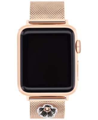COACH - Rose Gold-Tone Mesh 38/40mm Apple Watch&reg; Band