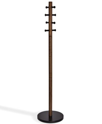 Umbra - Pillar Rubberwood Coat Rack