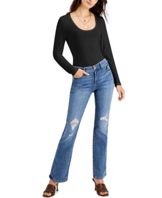 INC International Concepts - INC Scoop-Neck Top, Created for Macy's