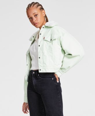 Levi's - Women's The Sherpa Baby Baggy Trucker Jacket