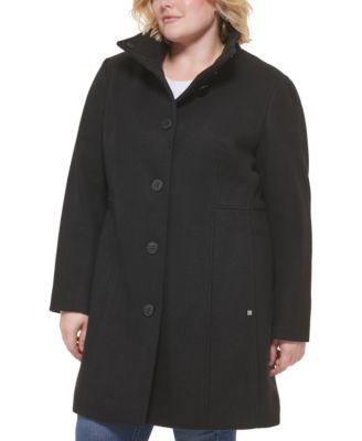 Calvin Klein - Plus Size Walker Coat