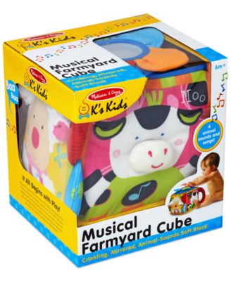 Melissa and Doug - Kids' Musical Farmyard Cube