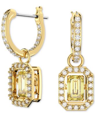 Swarovski - Gold-Tone Millenia Crystal Drop Earrings
