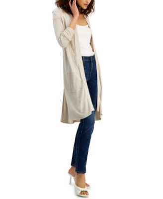INC International Concepts - Ribbed Duster Cardigan