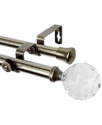 Rod Desyne - Faceted Double Curtain Rod Collection