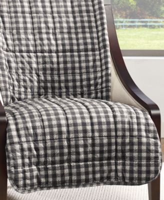 Sure Fit - Velvet Deluxe Pet Armless Slipcover Collection with Sanitize Odor Release