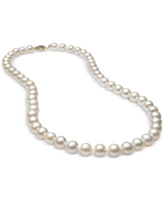 Belle de Mer - AA Cultured Freshwater Pearl (7mm) Strand in 14k Gold