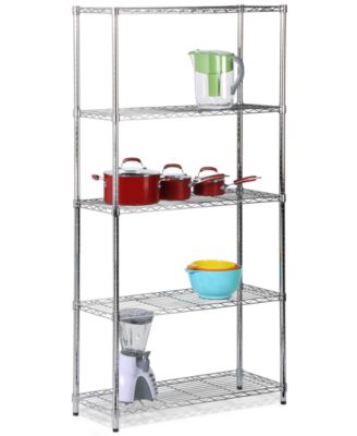 Honey Can Do - 5-Tier Heavy Duty Steel Shelving Unit
