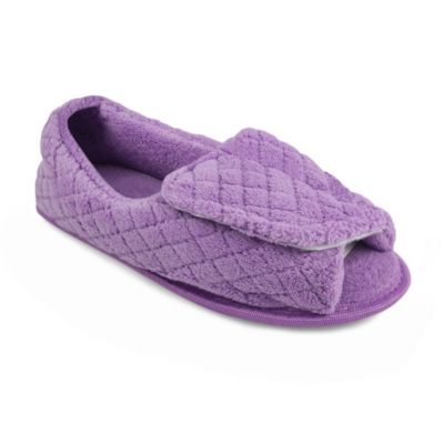 Muk Luks - Chenille Open Toe Slippers