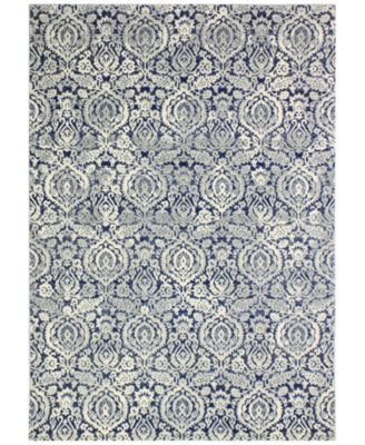 BB Rugs - Medley 5440A Dark Blue 3'6" x 5'6" Area Rug