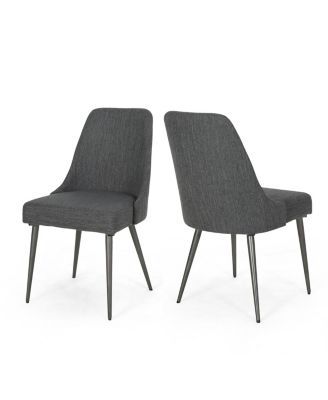 Noble House - Alnoor Dining Chair, Quick Ship