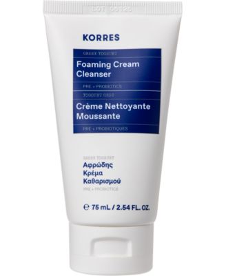 KORRES - Korres Greek Yoghurt Foaming Cream Cleanser, 2.54-oz.