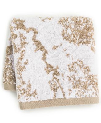 Hotel Collection - Cotton Diffused Marble 13" x 13" Wash Towel